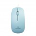 Mouse com Fio USB Tom Pastel Lehmox LEY-1564 - Azul